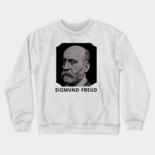 SIGMUND FREUD Crewneck Sweatshirt by theanomalius_merch